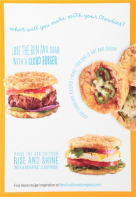 Cheddar Cloudies Cloudbread Is Gluten Free Sugar Free Carb Free Keto Fri - 6.4 OZ - Image 6