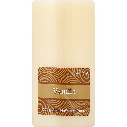 Candlelite 5.49 Inch Pillar Vanilla - 1 EA - Image 2