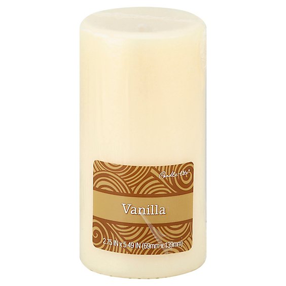 Candlelite 5.49 Inch Pillar Vanilla - 1 EA