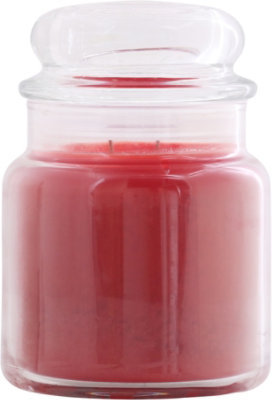 Village Candle Fresh Strawberry Jar Candle - 14 Oz. - Image 3