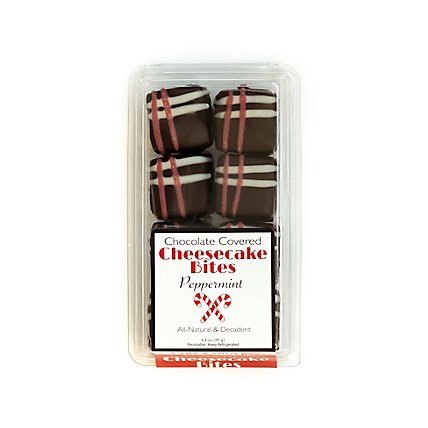 Peppermint Cheesecake Bites 8 Count - 6.4 OZ - Image 1