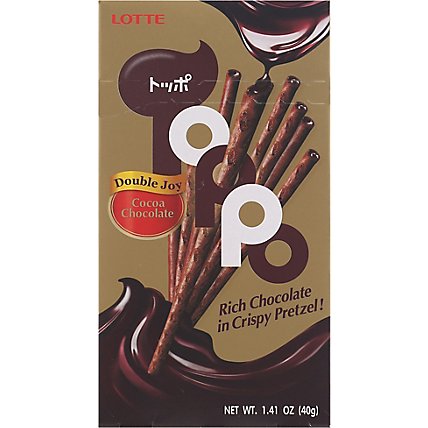 Lotte Toppo Cocoa - 1.41 OZ - Image 2
