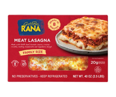 Giovanni Rana Meat Lasagna - 40 OZ - Image 2