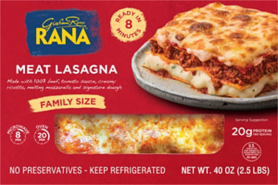 Giovanni Rana Meat Lasagna - 40 OZ - Image 1