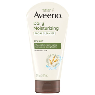 Aveeno Daily Moisturizing Facial Cleanser With Soothing Oat