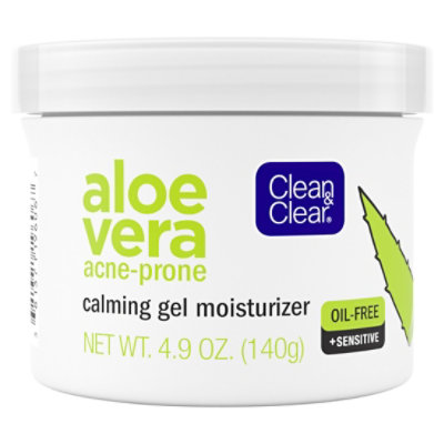 Clean & Clear Aloe Vera Calming Gel Moisturizer - 3.4 OZ - vons