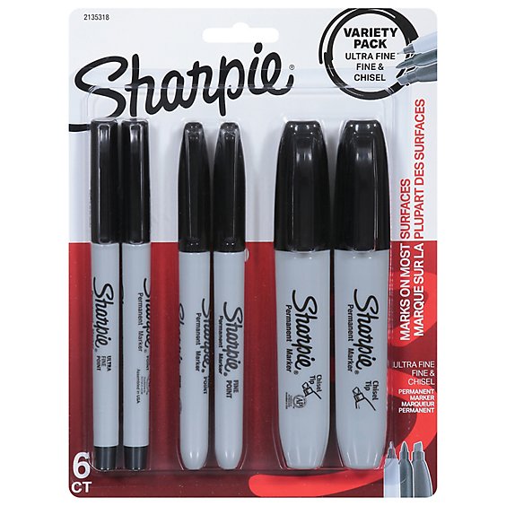Sharpie Holiday Pack Markers - 6 CT