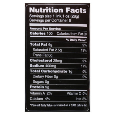 4505 Meats Sausage Cheddar Bacon Link - 6 OZ - Image 4