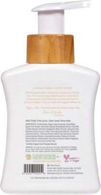 Raw Sugar Foam Hand Soap Green Apple Plus Sweet Grass - 12 OZ - Image 5