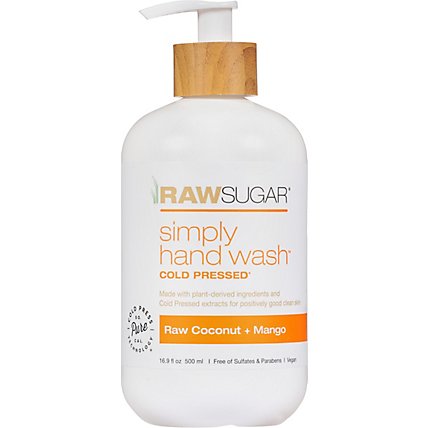 Liquid Hand Soap Raw Coconut Mango - 16.9 FZ - Image 2