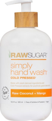 Liquid Hand Soap Raw Coconut Mango - 16.9 FZ - Image 2