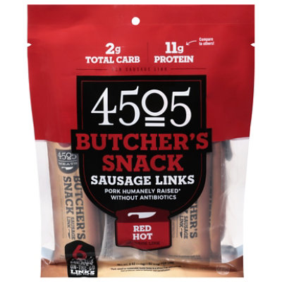 4505 Meats Sausage Red Hot Link - 6 OZ - Image 3