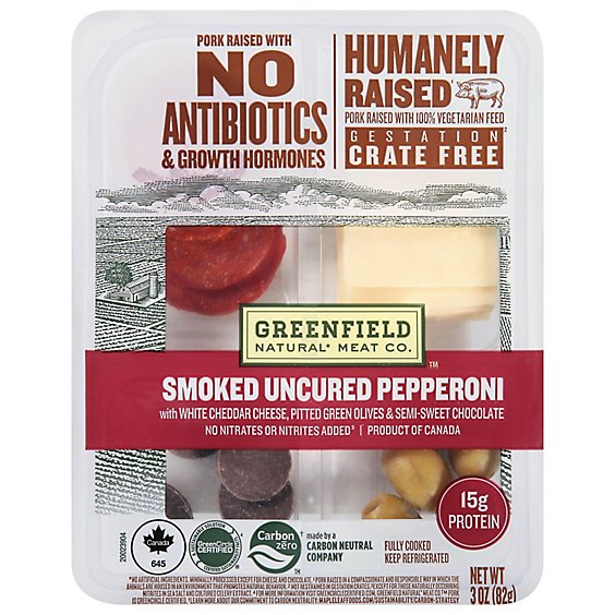 Greenfield Abf Pepperoni Adult Lunch Kit - 2.89 OZ