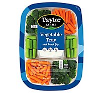Taylor Farms Snaps & Pepper Veg Tray Lh - 36 OZ