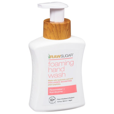 Raw Sugar Foam Hand Soap Rs-239 Rosewater Kombucha - 12 OZ - Image 2