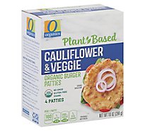 O Organics Plant Based Cauliflower Veg Patties - 10 OZ