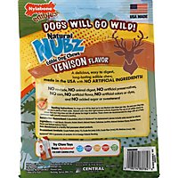 Nylabone Natural Nubz Venison Flavored Split Dental Chew Dog Treats - 8 Count - Image 4