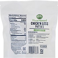 Open Nature Plant Based Chick'n Less Patties - 10 OZ - Image 6
