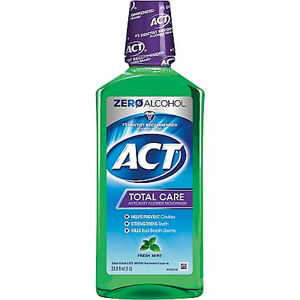Act Total Care Fresh Mint Mouthwash - 33.8 FZ - Image 2