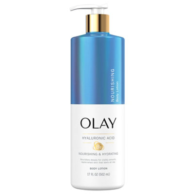 Olay Hand & Body Lotion Nourishing Hyaluronic Acid 17 FZ Albertsons