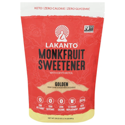 Lakanto Sweetener Golden Monkfruit - 28.22 OZ - Image 3