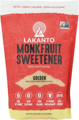 Lakanto Sweetener Golden Monkfruit - 28.22 OZ - Image 2