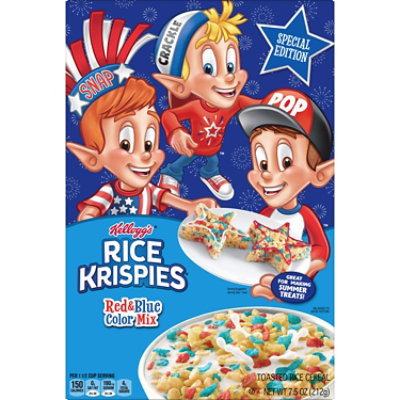 Rice Krispies Red And Blue Cereal - 7.5 OZ - Image 4