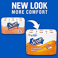 Scott ComfortPlus Toilet Paper Mega Rolls 1 Ply Toilet Tissue - 18 Roll - Image 2