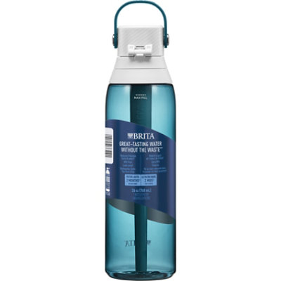 Brita BPA Free Sea Glass Premium Filtered Water Bottle - 26 Oz - Image 2