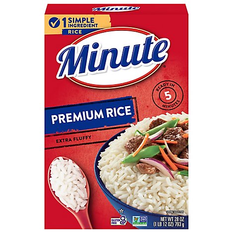 Minute Instant Premium Long Grain Rice - 28 OZ