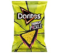 Doritos Tangy Pickle Tortilla Chips - 9.25 Oz