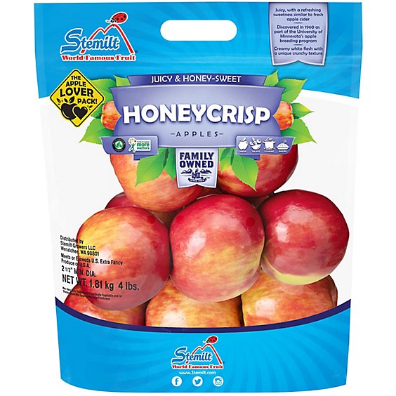 Apples Honeycrisp 4lb - 4 LB