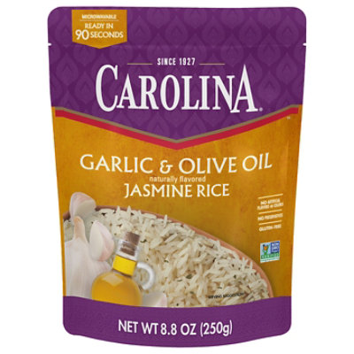 Carolina Jasmine Rice Garlic & Olive Oil Ready To Serve - 8.8 OZ - Image 2