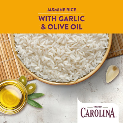 Carolina Jasmine Rice Garlic & Olive Oil Ready To Serve - 8.8 OZ - Image 3