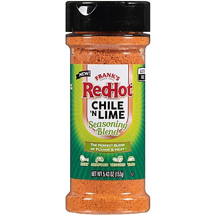 Franks Redhot Chile & Lime Seasoning - 5.43 Oz - Image 2