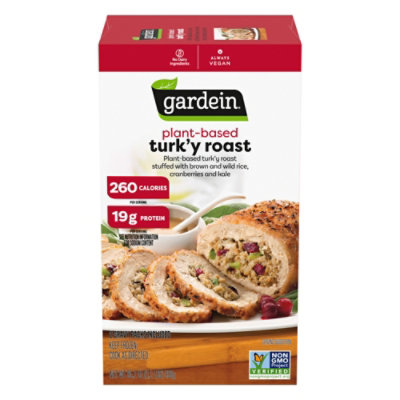 Gardein Plant Based Frozen Holiday Turk'y Roast - 35.2 Oz