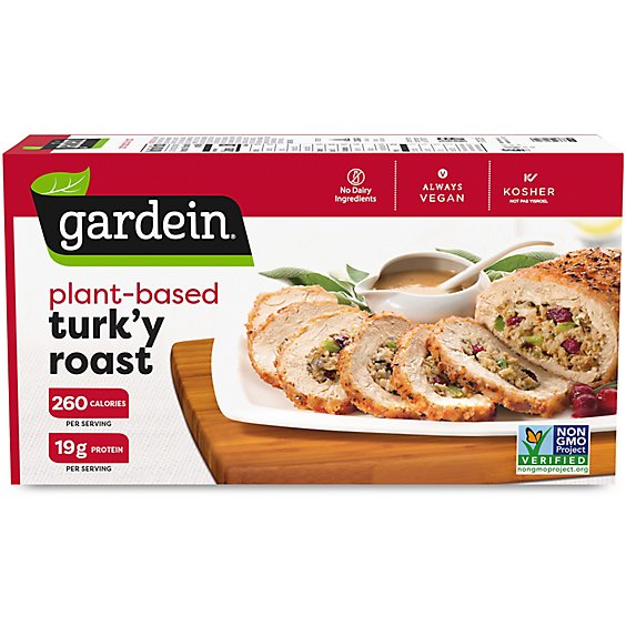 Gardein Plant Based Frozen Holiday Turk'y Roast - 35.2 Oz