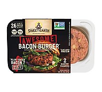 Sweet Earth Awesome Bacon Burger - 8 OZ