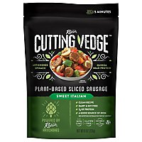 Cutting Vedge Sausage Plant Based Sliced - 8 OZ - Image 1