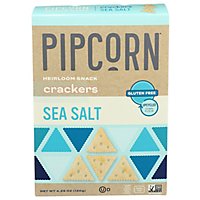 Pipcorn Sea Salt Snack Crackers - 4.25 Oz - Image 1