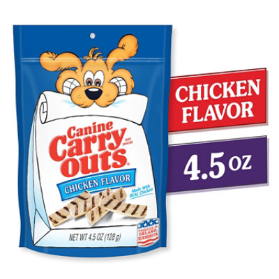 Canine Carry Outs Chicken Flavor Dog Treats - 4.5 Oz - Image 2