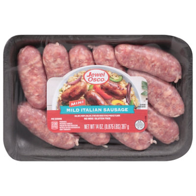 Jewel Italian Sausage Link Mini Mild - 14 OZ - Image 3