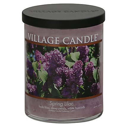 Village Candle Spring Lilac 18 Oz - 18OZ - Image 1