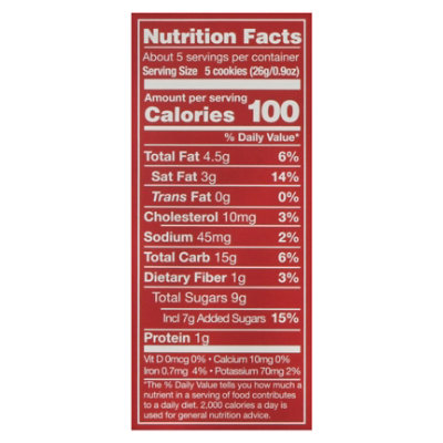 Peppermint Dark Chocolate Cookies - 4.5 OZ - Image 4