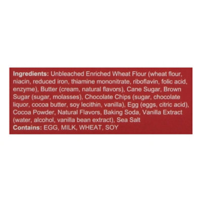 Peppermint Dark Chocolate Cookies - 4.5 OZ - Image 5