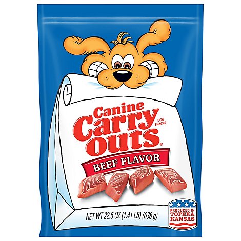 Canine Carry Outs Beef - 22.5 OZ