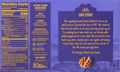 Snack'n Waffles Wild Blueberry - 14.4 OZ - Image 6