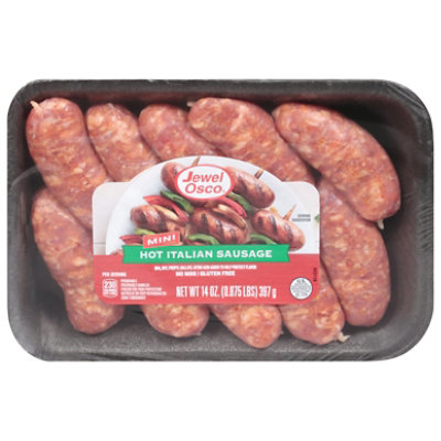 Jewel Italian Sausage Link Mini Hot - 14 OZ - Image 3