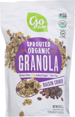 Go Raw Granola Raisin Crunch - 8 OZ - Image 2