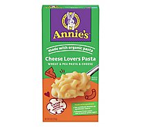 Annie's Cheese Lovers Wheat And Pea Pasta - 6 OZ